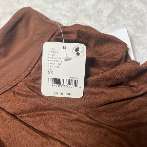 FP Movement Love Tank Skirted Shorts Cargan Oil‎ Brown – XS NWT - Picture 5 of 9